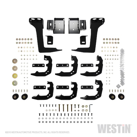 Westin Automotive 19-C RAM1500 CREW CAB(EXCL.REBEL)(5.5FT BED)SS PRO TRAXX 5 OVAL W2W NERF BARS 21-534700